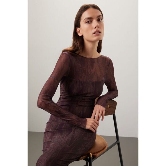 Louna Mesh Overlay Dress - Picture 5 of 11
